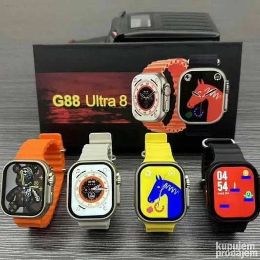 ⌚ Smartwatch G88 Ultra 8 – Salud, Deporte y Conectividad en tu Muñeca