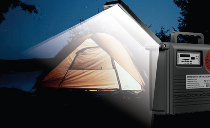 ☀️ Batería Portátil Solar StockLíder SL10720 – Energía, Luz y Música en Cualquier Lugar