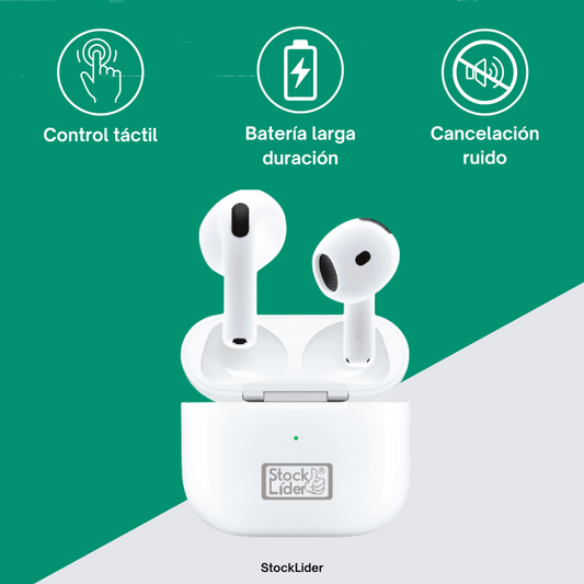 🎧 Auriculares Inalámbricos Bluetooth 5.3 – Sonido Envolvente, Control Táctil y Cancelación de Ruido