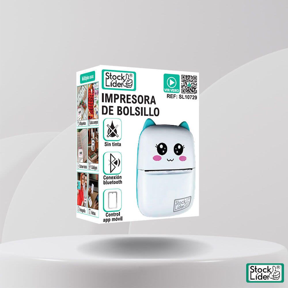 🖨️ Mini Impresora Térmica Walkprint – Imprime tus Ideas al Instante