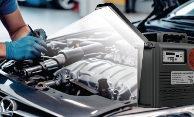 ☀️ Batería Portátil Solar StockLíder SL10720 – Energía, Luz y Música en Cualquier Lugar