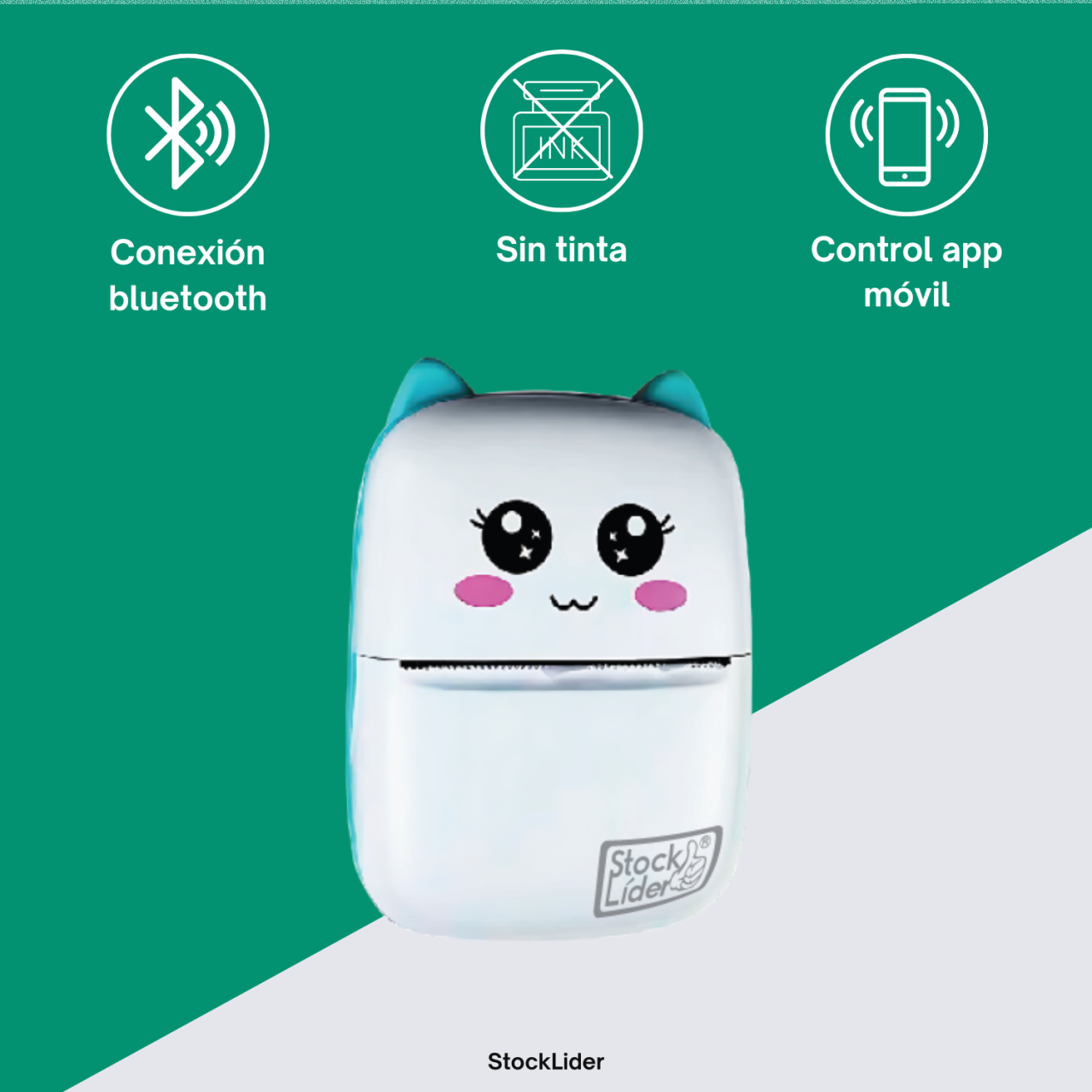 🖨️ Mini Impresora Térmica Walkprint – Imprime tus Ideas al Instante