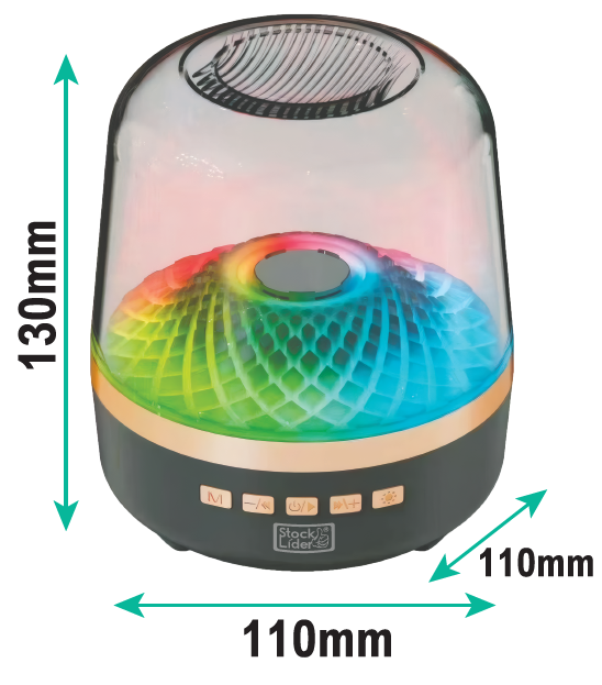 🔊 Altavoz RGB StockLíder – Música y Luces que Transforman tu Espacio